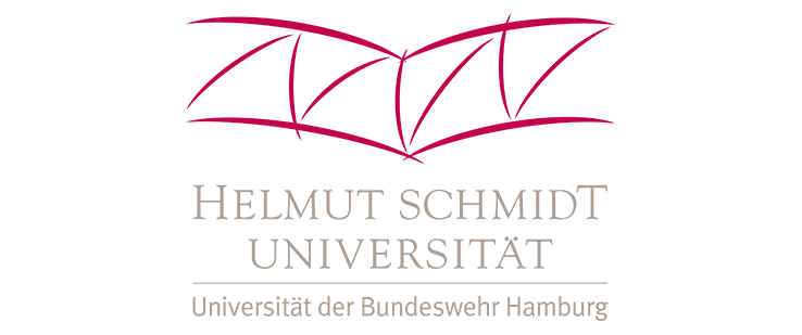 The logo of Helmut-Schmidt-Universität / Universität der Bundeswehr in Hamburg